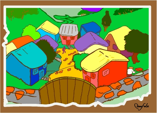 ilustração do conto Rolha