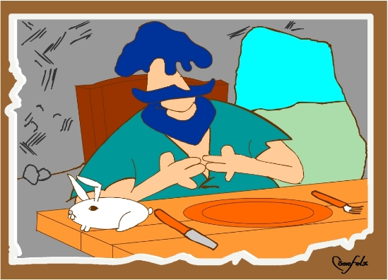 ilustração do conto Rolha