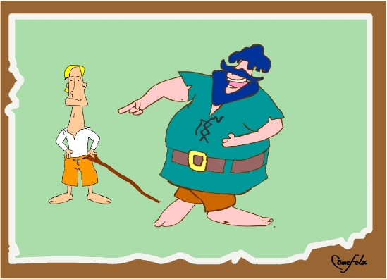 ilustração do conto Rolha